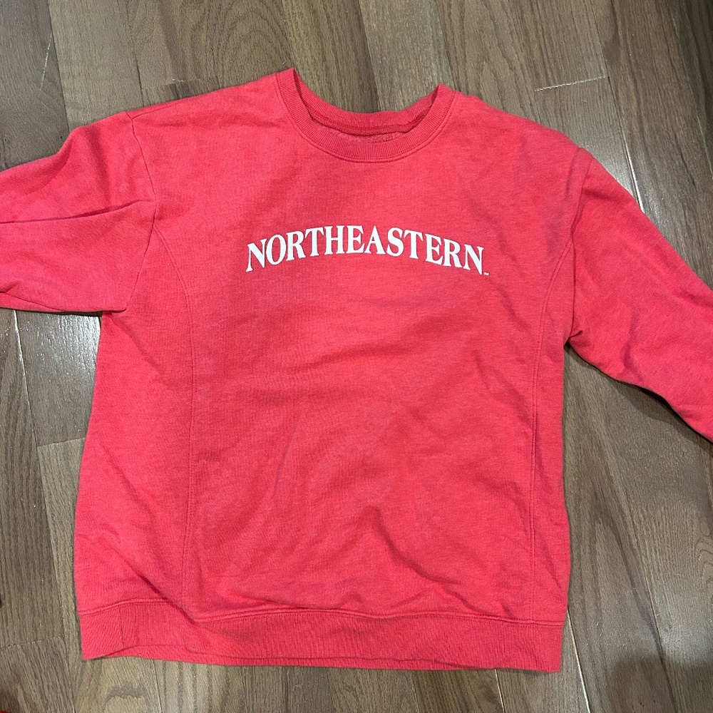 Red Northeastern Crewneck Size M